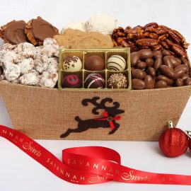 Reindeer Collection Gift Basket